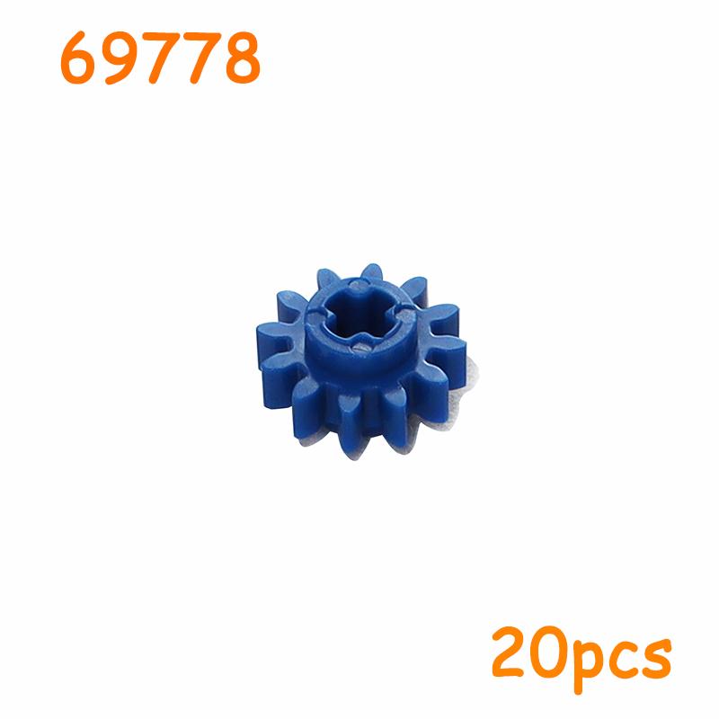 Non-Toxic Moc Gear Assembles Bricks Bushing Shaft Hole Connector Peg Cross Pin Hub With Axles Building Block 69779 10197 44809 47896 69778