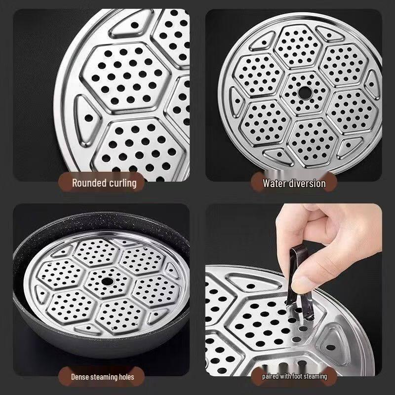 ZISIZ Stainless Steel Multipurpose Steamer Insert