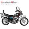 12V 1.6M/2.2M Motorcycle Wiring Relay Harness Switch For LED Spotlight Fog Light With Fuse Electric On Off Switch Cable 2 Wires