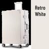 LIDU Vintage Aluminum Alloy Suitcase