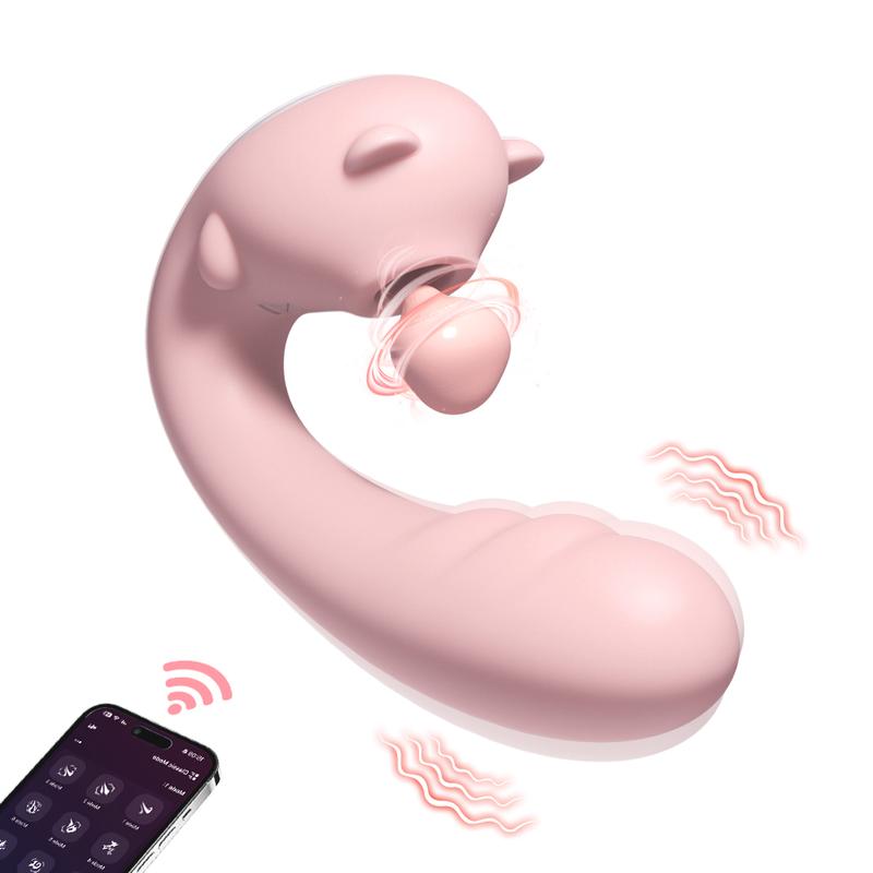 Sucking Vibrator G Spot Vibrator Dildo Clitoral Sucker for Women Clitoris Suction Nipple Oral Vacuum Suction Sex Toys for Adult