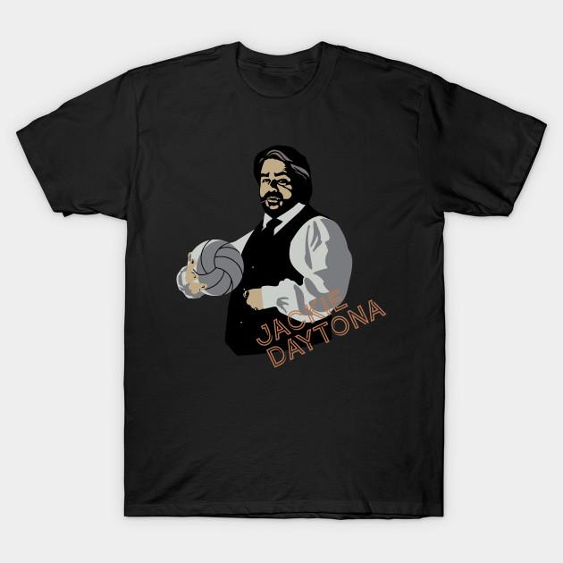 

Men Black Print T-shirt Jackie Daytona Aka Laszlo Cravensworth No-Cut Transfer Paper Print Cotton Tshirt L чорний