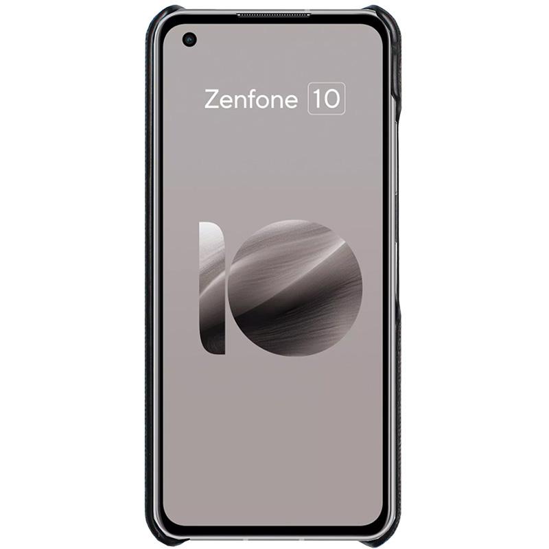 IMAK Ruiyi Serie für Asus Zenfone 9 5G/Zenfone 10 5G Stofftextur Handyhülle PU-Lederbeschichtete PC-Abdeckung