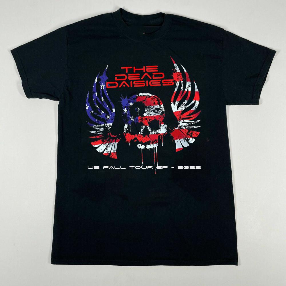 The Dead Daisies 2022 Cotton For Fan Black Unisex T-Shirt TMA564 XXL