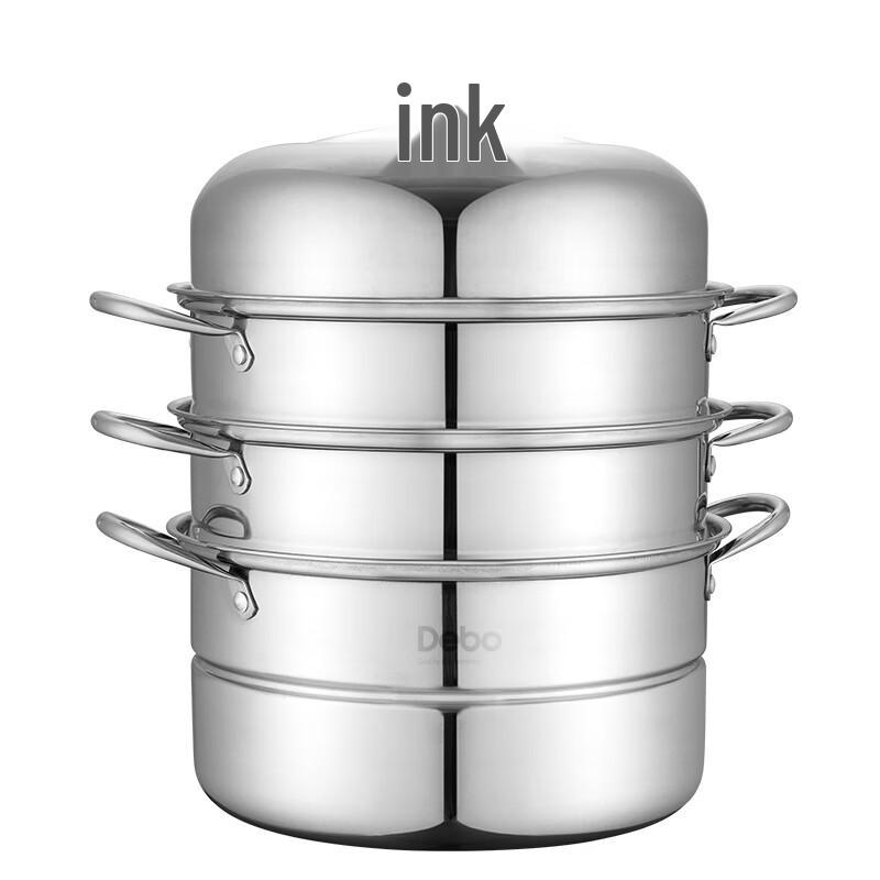

Debo Ladbao 28cm 2-Layer Stainless Steel Steamer
