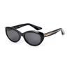 Cat-eye Sunglasses Rose Park Chae-young's Same Style Acetate Olym Sunglasses, UV Protection, European and American Fashion, High-end