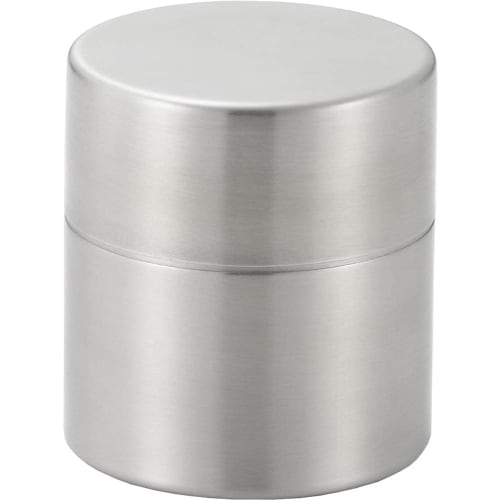 Yoshikawa Sui Tea Caddy, Stainless Steel, Small, Tsubame-Sanjo, Made In Japan, YJ3103