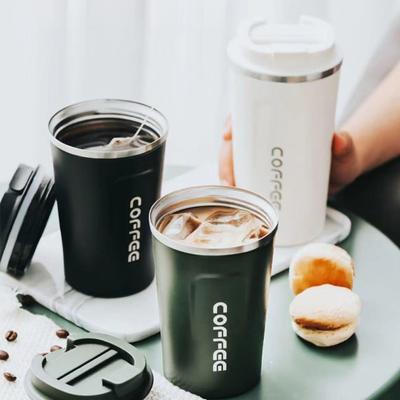 380ml/510ml Kubek izolowany ze stali nierdzewnej 304 klasy spożywczej, izolowany próżniowo kubek do kawy, termos outdoorowy, szczelny kubek podróżny