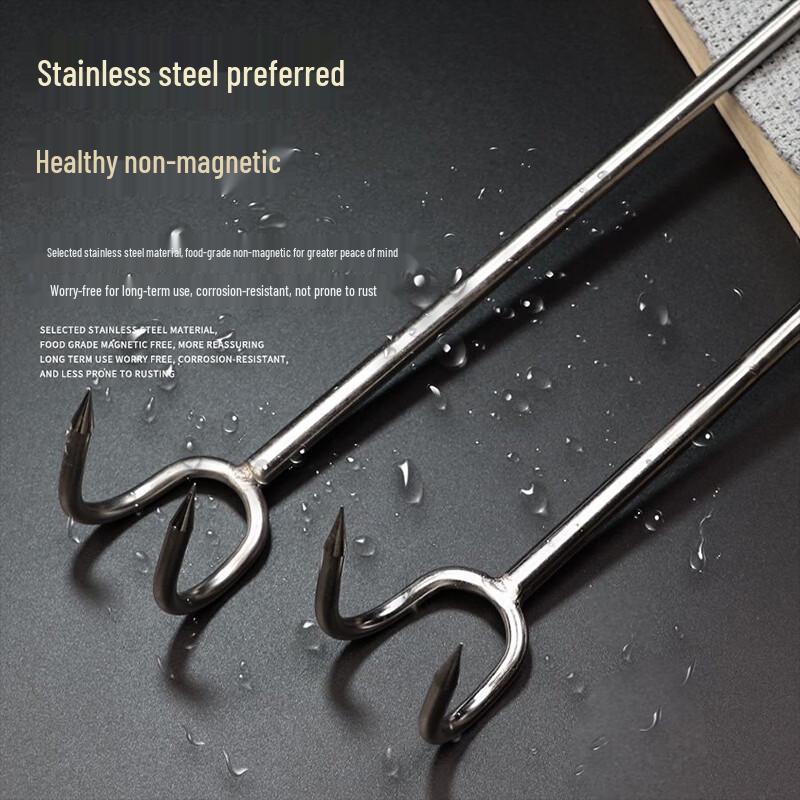 Stainless Steel Long Handle Meat Hook