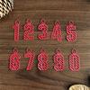 0-9 Number Cutting Dies for Photo Scrapbooking Card Making Decorations Embossing Stencils Carbon Steel Die Cuts
