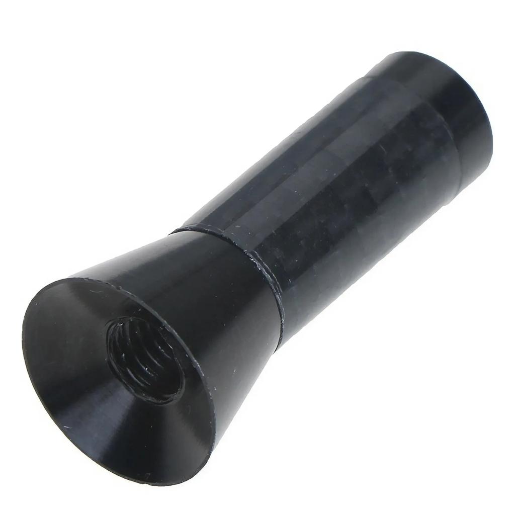 Car Accessories 3.5cm Car Styling Roof Antenna Enhanced Signal Carbon Fiber Screw Metal Short Stubby Mast Antenna Universal