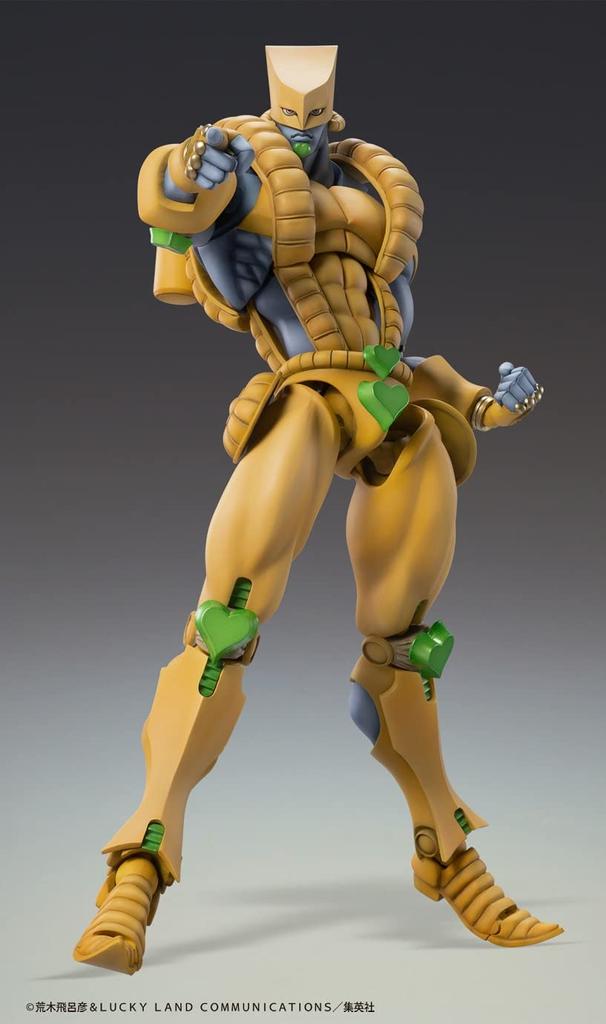 Super Action Statue BIG Bizarre Adventure Part 250mm PVC ABS POM Metal Painted Movable Figure ME22686 "JoJo's 3" "The World" Approx. & & &