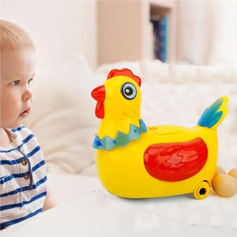 Educational Electric Laying Egg Walking Electric Hen Toy Chicken Toy Doll  Entertainment