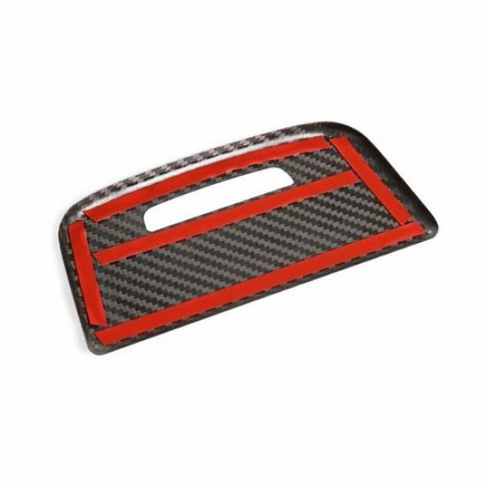 Carbon Fiber Console Panel Trim Shift Cover Fit for Porsche Panamera 2017-