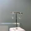 Autumn New Circle Earrings 100% 925 Sterling Silver All Moissanite Earrings D Color VVS1 With GRA Certificate