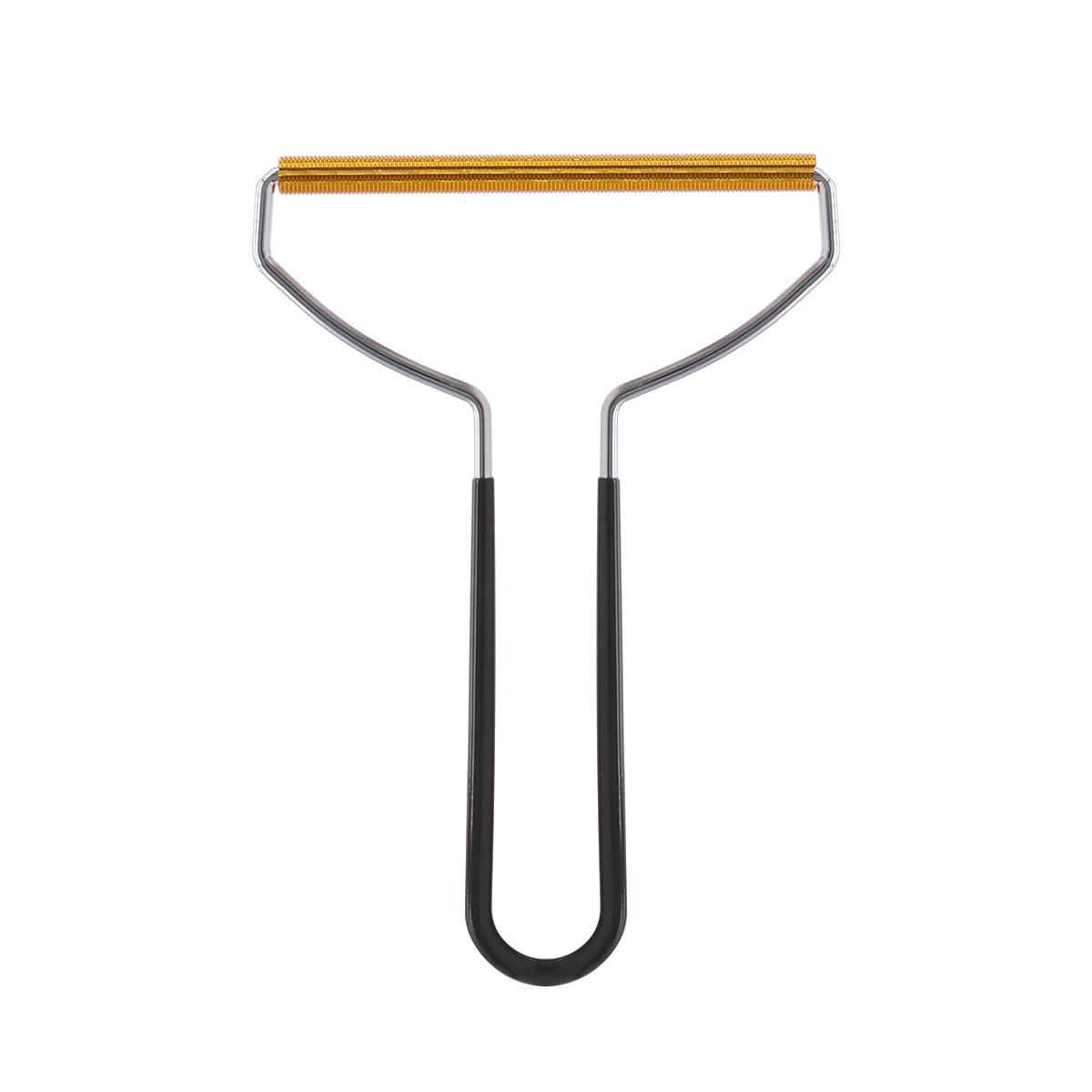 

Скребок для удаления шерсти для груминга питомцев из нержавеющей стали для кошек и собак