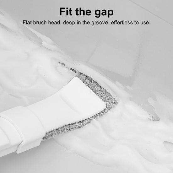 Cleaning Brush Shovel with 10 Replacement Cloth Remove Dirt Easily Multifunctional Corner Stain