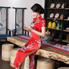12 Colors Elegant Chinese Cheongsam Dress Women's Traditional Chinese Dress Qipao Costume