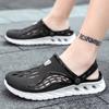 Men Summer Sandals Breathable Slip On Outdoor Sports Driving Shoes Anti Slip Beach Footwear