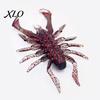 Saltwater Fishing Gear 8Pcs 6cm/2.8g Bionic Insect Soft Bait, Slow Sinking Floating Artificial Lure, Realistic Lures Swim Bait for Freshwater