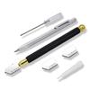 652F Glass Cutter Tool Set Pencil Oil Feed Tip for w/ Screwdriver Oil Dropper B