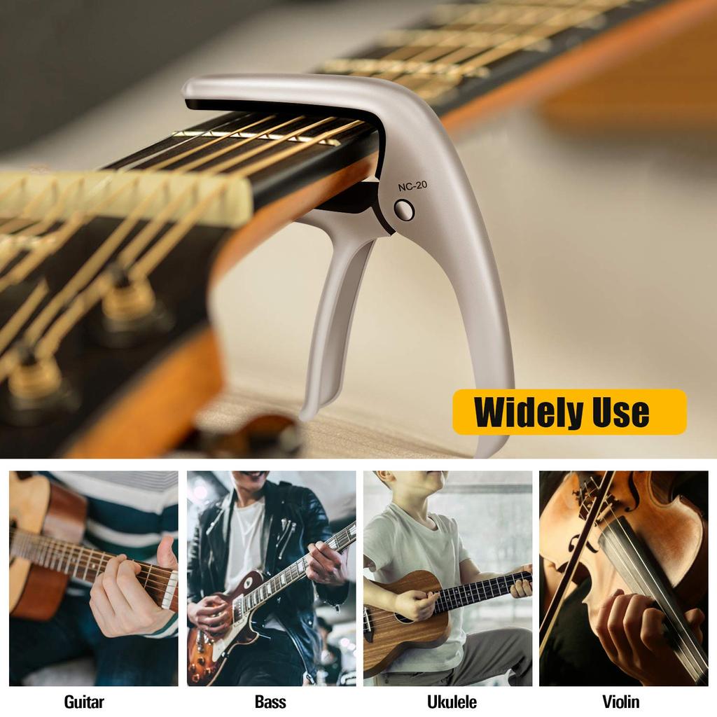 Guitar Capota Store Acoustic Guitar Electric Guitar Bass Ukulele Guitar Capo for Acoustic Guitar