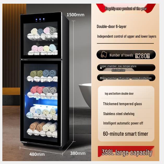 Single Door UV Sterilization Cabinet for Barber Shops and Salons