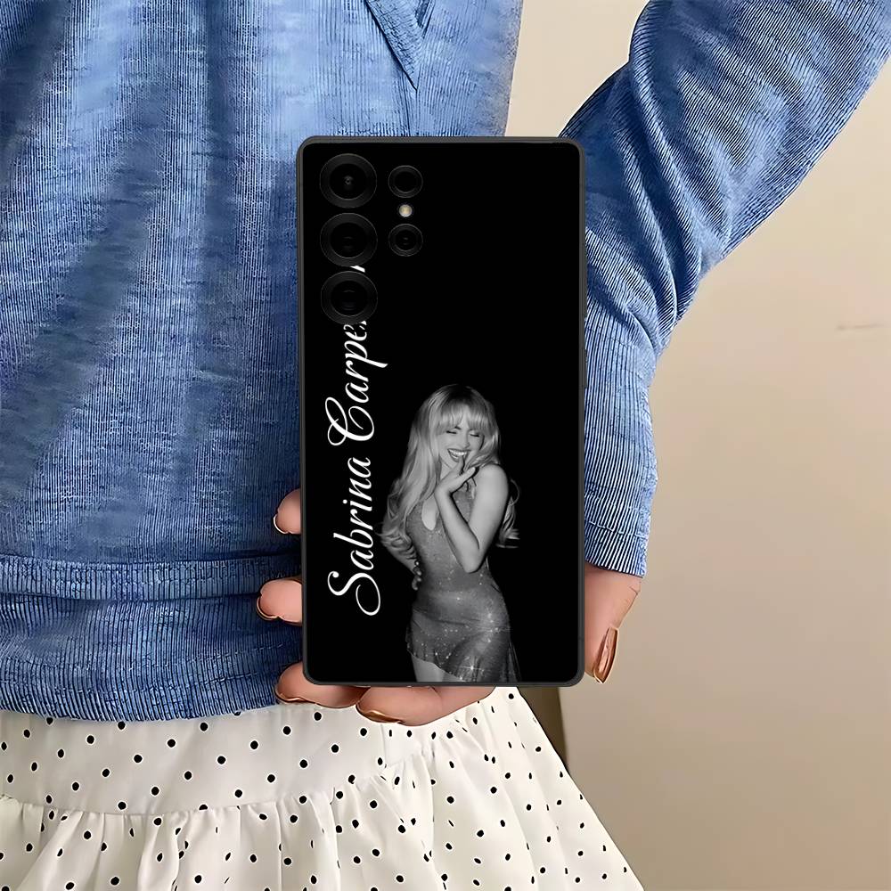 Singer S-Sabrina C-Carpenter Phone Case For Samsung S 24 fe 25 Ultra plus 20 lite 21 30 22 23 24 22 Ultra 5G Fundas