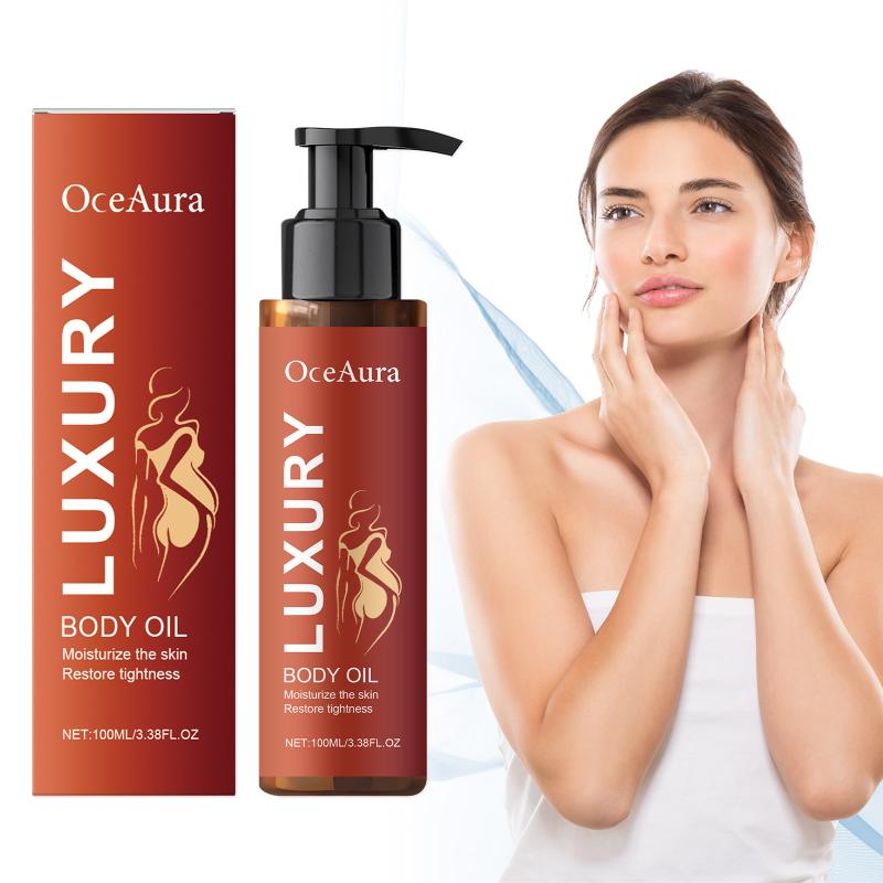 Elasticity Enhancing Body Oil Daily Moisturizer Hydrates Softens Skin For Sensitive Skin Care