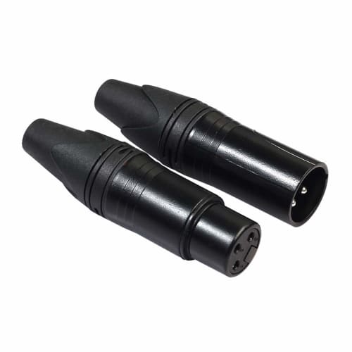 B Baosity XLR 3-Pin Male/Female Audio Connector