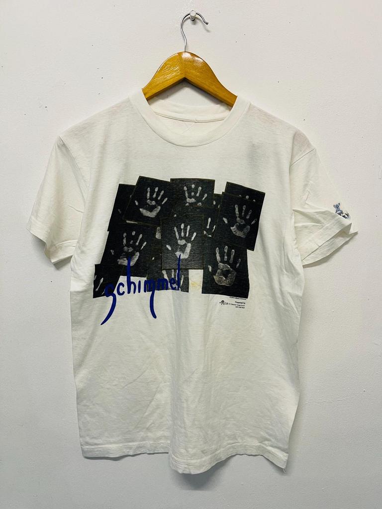 Vintage 00s Schim Schimmel : Mystery Hand 2000 Fotofolio Artwork T-Shirt / 00s Fotofolio / 00s Photography / Museum Of Art / 00s Art Gallery