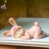 Resin Handicraft Cute Little Doll Ornament (1pc) - Hardcover Home Decor for Family Bedrooms & Living Rooms