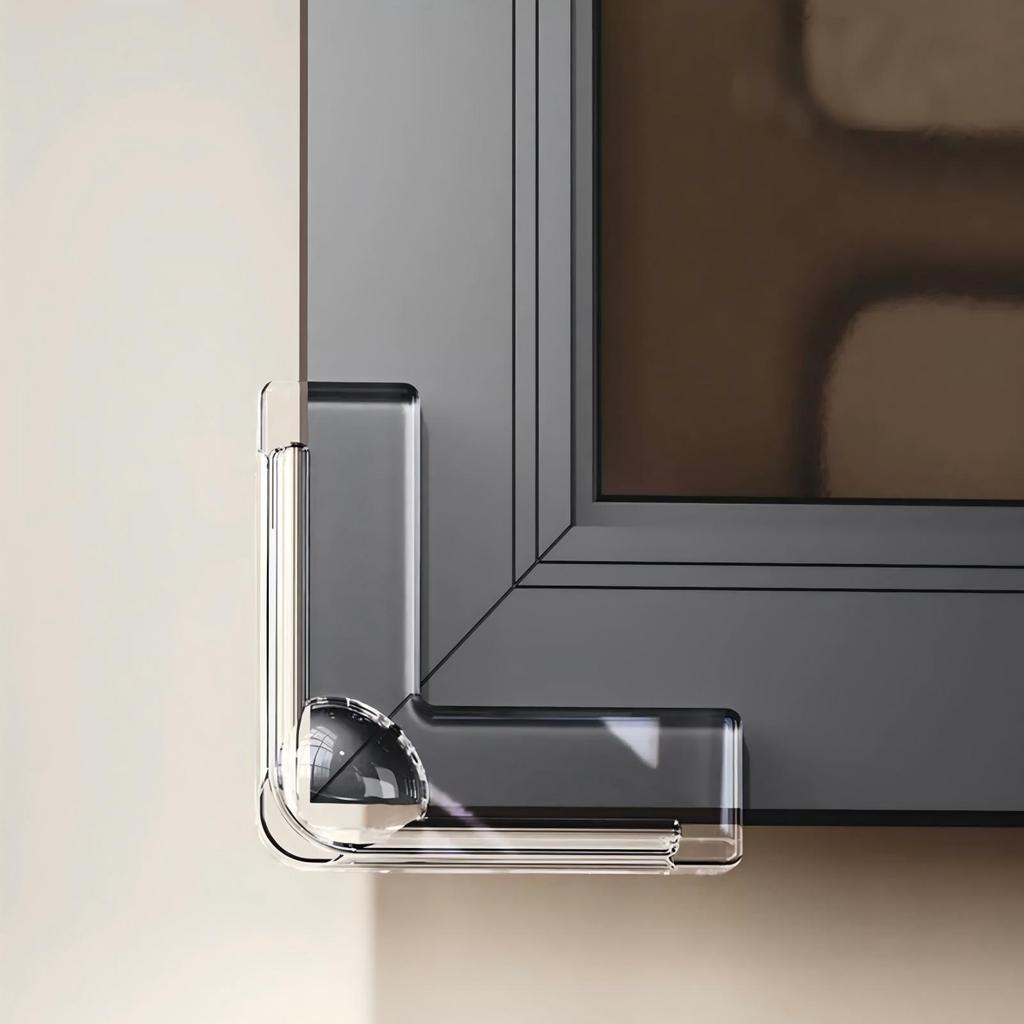 Child-Safe Transparent Furniture Corner Protectors