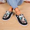 Fashion Spring and Autumn Fashion New Women's Round Toe Walking Shoes Color Matching Casual Comfortable Shallow Mouth Thick Sole Sneaker