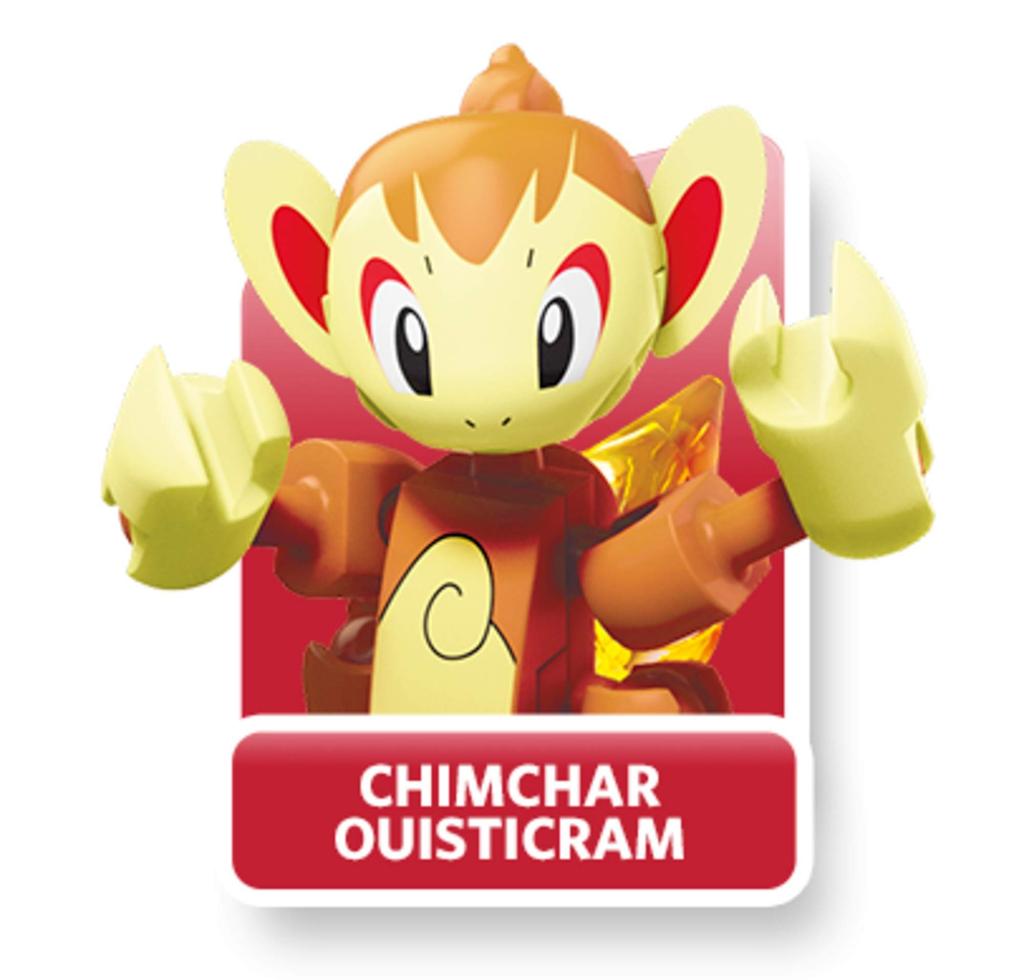 Mega Construx Pokémon Plastic Model Figure: Hikozaru vs. Pikachu