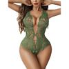 Avidlove Women One Piece Lingerie Lace Bodysuit Deep V Teddy Mini Babydoll