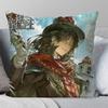 Merlin Hermes Anime Lord Of The MMysteries Pillow Case Fashion Square Pillowcase Bedroom Sofa Room Ins Decoration Leisure