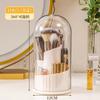 Makeup Storage Box Dustproof Rotating Large Capacity Makeup Brush Storage Cylinder Dressing Table Desktop Pen Holder