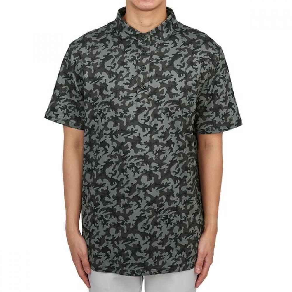 

Футболка с коротким рукавом Zipore Golfwear для мужчин с воротником Gmp000001 Onyx M