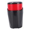 Portable Snack Dispenser Keep Your Hand Clean Refillable Nuts Candy Dispenser for Cookies Crackers Small Snacks 200ml 7oz Red