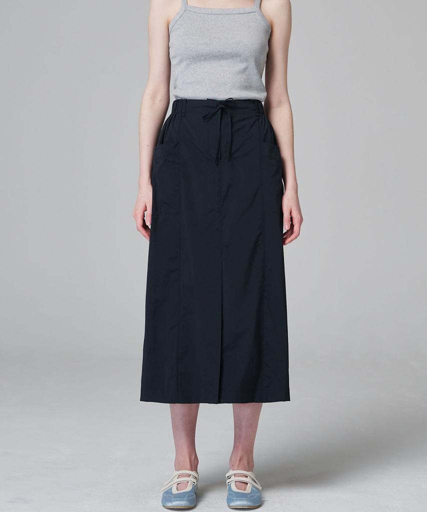 Marop 3105 Nylon Skirt (Navy)