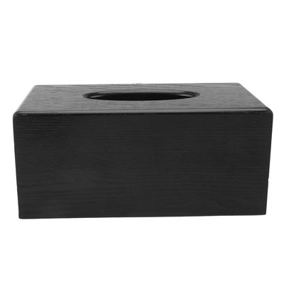 Wood Tissue Dispenser Smoothly Hand Made Wooden Tissue Box Cover Multifunctional Facial Tissue Holde