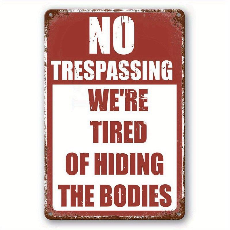 No SMOKING Vintage Metal Tin Sign, Stay Postive Wall Stickers for Club, Home Decor, Warning Sign, Gift, TIKI Bar Art Posters