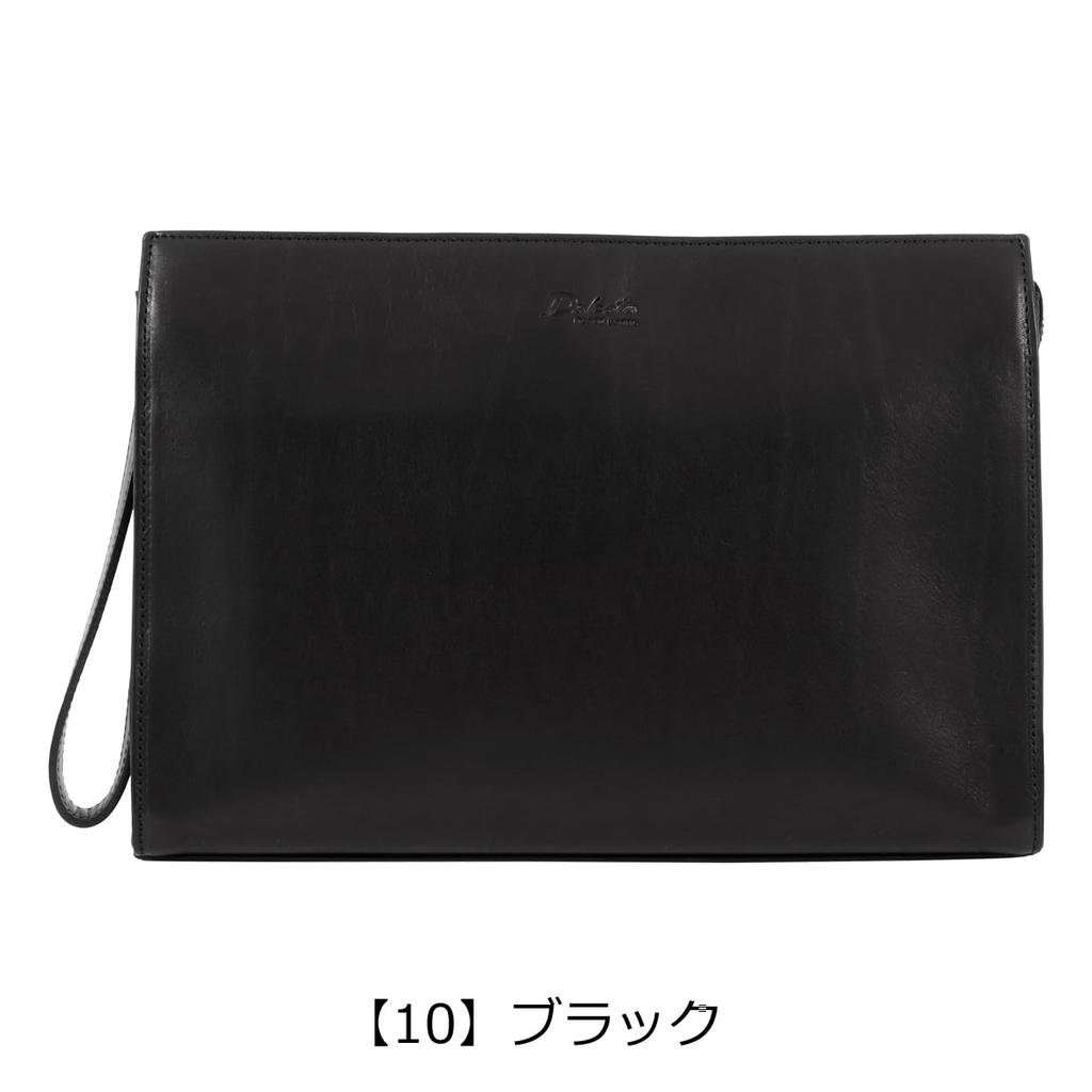 Black Dakota Black Label Clutch Bag Genuine Leather Axorio 3 1623702 Dakota BLACK LABEL Second Bag Handbag Cowhide Leather Chocolate [Dakota Label]