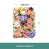 Qixi Festival Rose Flower Wall: Simulated Floral Background for Photography, Indoor Decor, and Wedding Celebrations
