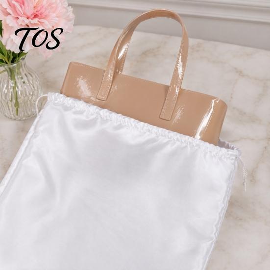 Dustproof Pouch for Luxury Goods Dust Cover Bag, Drawstring Design Satin Storage Pouch, Large Capacity Travel Bag Organizer Handbags Portable