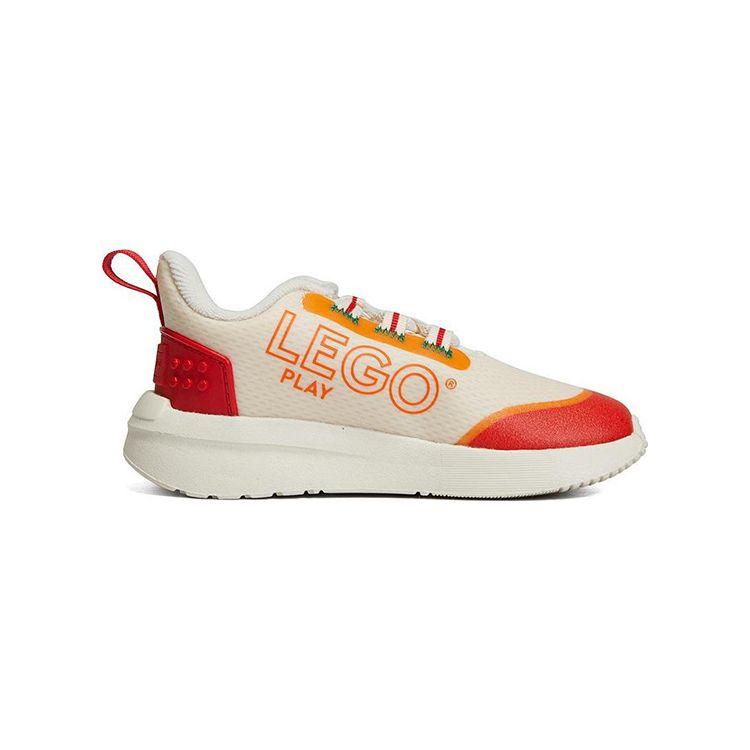 adidas LEGO x Racer TR I Ecru Tint Bahia Orange Baby Sneakers Cream Red GW4003