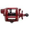 Fishing Reel 3.6:1 Ratio Drum Reel 7 14 Resistance with Line Counter for Long Shot Sea FishingRed Right Handed