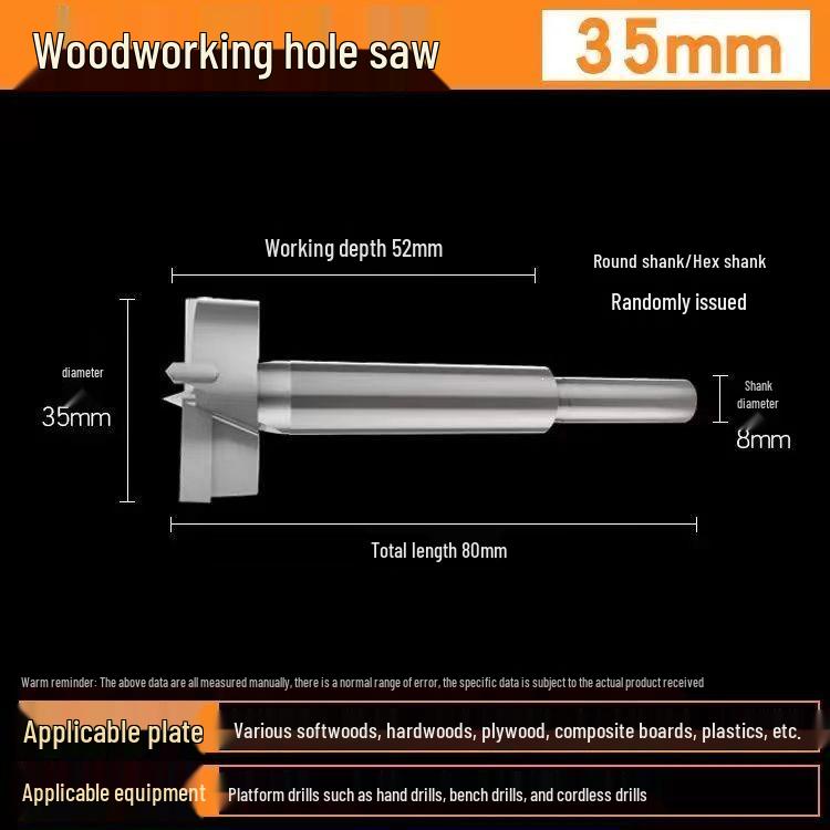 Woodworking Hole Saw Drill Bit for Wood and Plastic