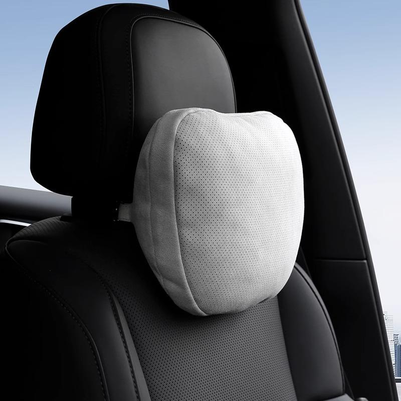 1Pc Car Headrest Neck Support Seat S Class Soft Universal Adjustable Car Neck Pillow Waist Pillow